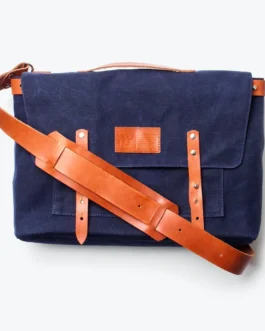 Waxed Canvas Messenger Bag