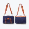 Waxed Canvas Messenger Bag - Gambar 3