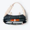 Waxed Canvas Messenger Bag - Gambar 4