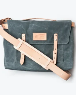 Waxed Canvas Messenger Bag